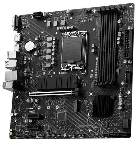 MSI PRO B760M-P DDR4 Základní deska Socket (PC) Intel® 1700 Tvarový faktor Micro-ATX Čipová sada základní desky Intel® B