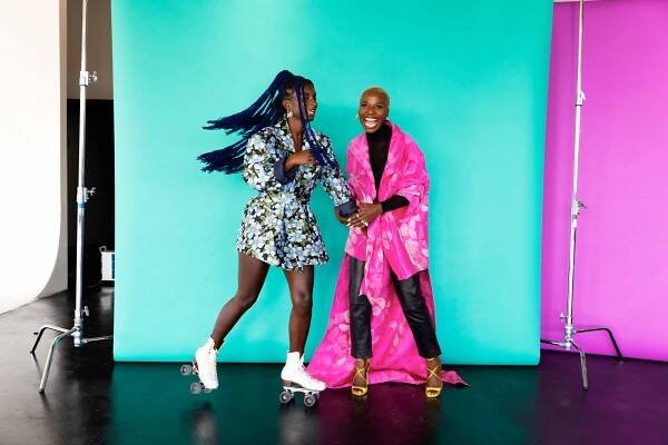 Nikeata Thompson und Oumi Janta/Vogue - Peter Rigaud 