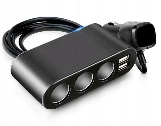 NABÍJEČKA ROZBOČOVAČ ZAPALOVAČE 12-24V + 2x USB - Allegro