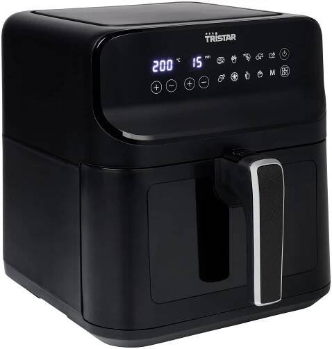 Tristar FR-9037 horkovzdušná fritéza, 6.1 l, 1 300 W, funkce časovače, černá