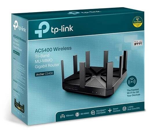 Router TP-Link Archer C5400 černý