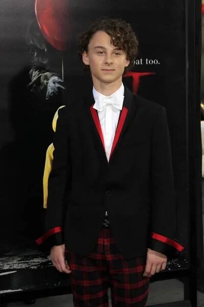LOS ANGELES - SEP 5: Wyatt Oleff na premiéře v čínském divadle TCL IMAX 5. září 2017 v Los Angeles, CA — Stock obrázek