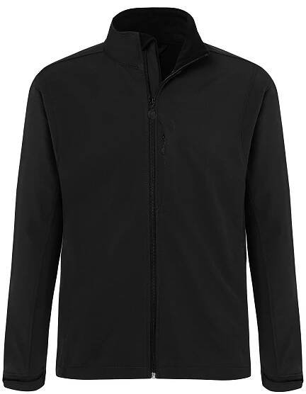 KARLOWSKY | Pánská softshellová bunda Classic - černá - velikost: 5XL