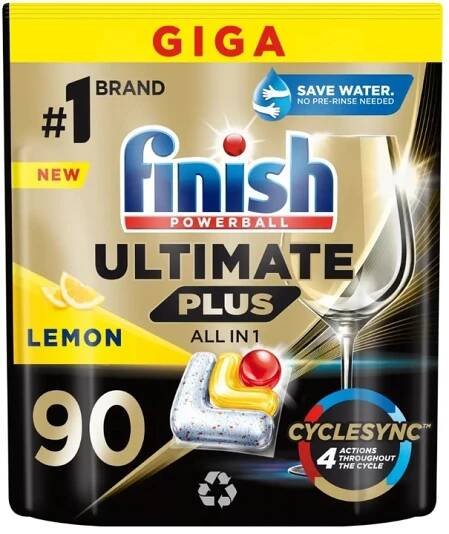 Kapsle do myčky nádobí Finish Quantum Ultimate Plus