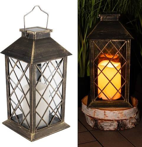 LUMILED Solární lucerna pro venkovní solární lucerny pro Obrázek produktu 
