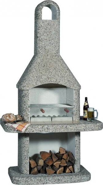 Lanzaro Zahradní krb betonový krb grilovací plocha: 50 × 38 cm