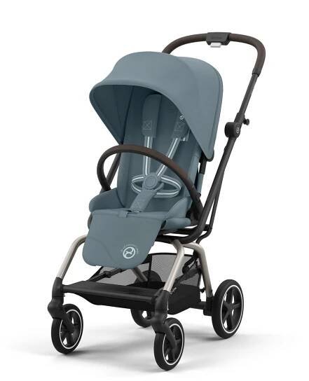 Cybex Eezy S Twist+ 2 - Taupe/Stormy Blue | DetskyDum.cz