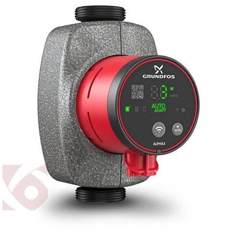 Grundfos ALPHA3 32-80 180mm, oběhové čerpadlo (99371965)