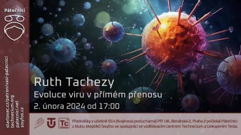 Ruth Tachezy: Evoluce viru v přímém přenosu (Živě Benátská 2, PřF UK,Praha)