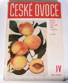 Publikace České ovoce IV. Meruňky, broskve,... - Jan Říha Unie Praha - Starožitnosti a umění