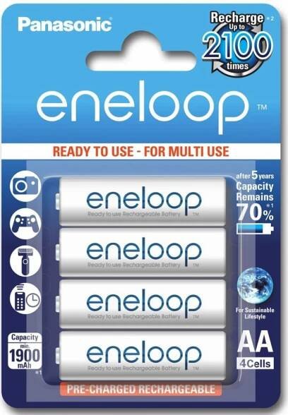 Panasonic Eneloop AA 4ks 3MCCE/4BE