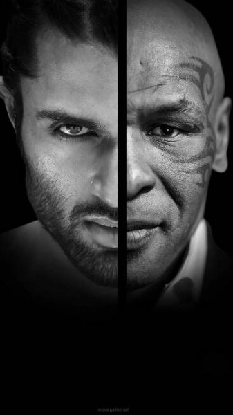 Vijay Deverakonda And Mike Tyson 4K Wallpaper