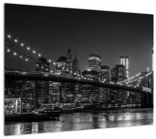 Obraz Brooklyn mostu v New Yorku (V020940V7050)