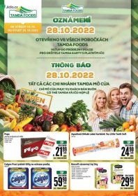 Tamda Foods leták akce od 19.10.2022 do 25.10.2022 NEAKTUÁLNÍ LETÁK - Jídlo.cz