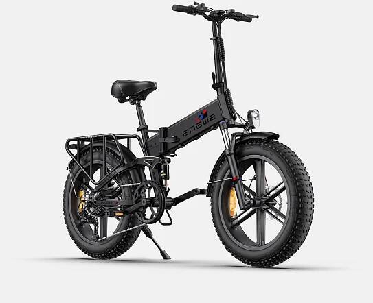 a black engwe engine x e-bike