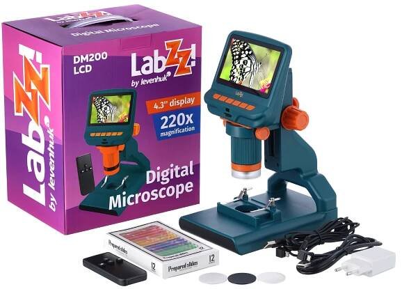Levenhuk LabZZ DM200 LCD Digital Microscope | ExaSoft.cz