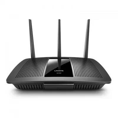 Obrázek produktu pro Linksys EA7300, Wi-Fi 5 (802.11ac), Dvoupásmový (2,4 GHz / 5 GHz), Připojení na síť Ethernet, Černá, Stolní router