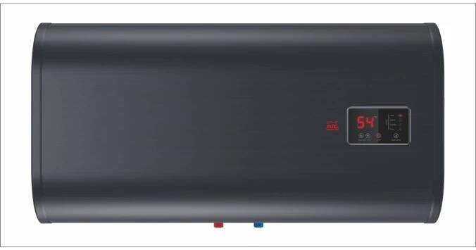 Elíz PLH 80 WIFI Elektrický plochý ohřívač vody, ležatá montáž, objem 67 litrů, tmavá šedá