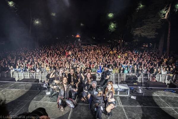 Rock Castle 2024 v Moravském Krumlově. Kreator oslaví čtyřicátiny