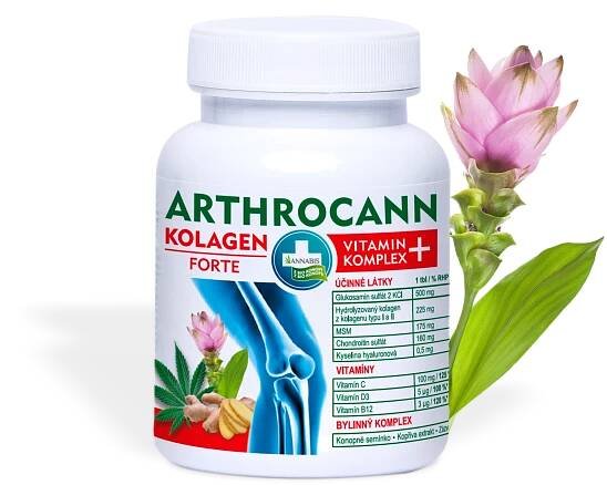 ANNABIS ARTHROCANN COLLAGEN OMEGA 3-6 FORTE doplněk stravy - ANNABIS Česká Republika