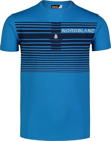 Modré pánské funkční tričko GRADIANT | NORDBLANC