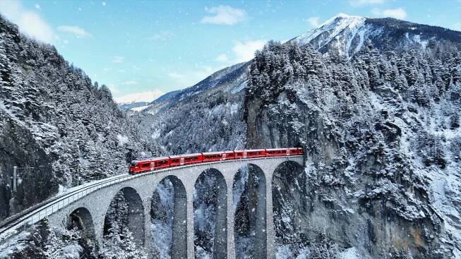 Zasněžené Alpy trasou Bernina a Glacier Expressu - Švýcarsko | CK Čedok