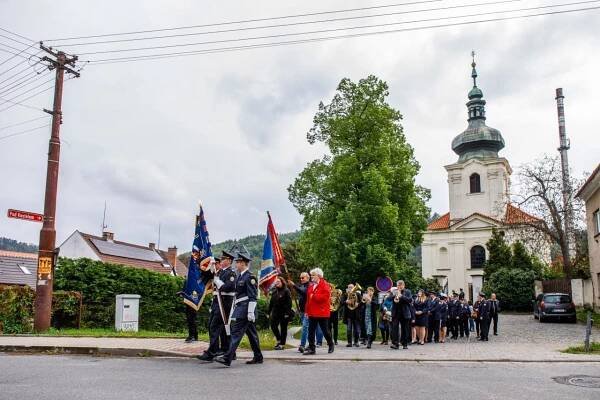 Žehnání hasičskému praporu - Oficiální stránky města Libčice nad Vltavou