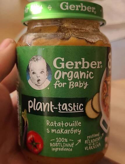 Ratatouille s makaróny Gerber organic for baby