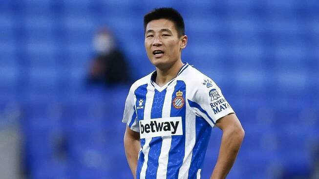 wu lei playing for spainish team Espanyol