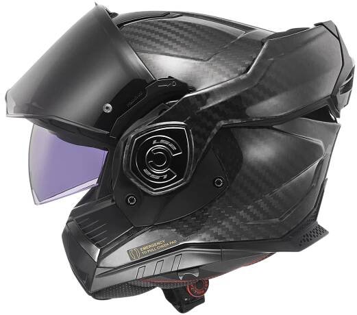 FF901 Advant X Carbon SOLID Gloss Carbon | LS2 Helmets