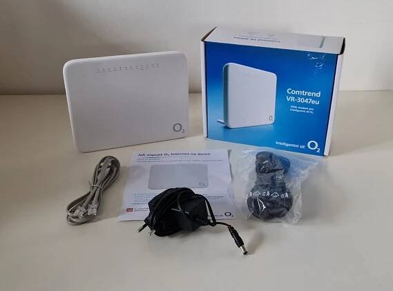 O2 Router Comtrend VR - 3047eu PLNĚ FUNKČNÍ
