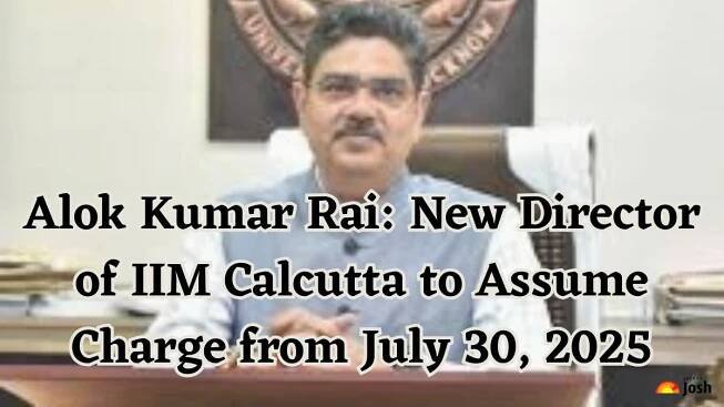 Alok Kumar Rai: New Director of IIM Calcutta to Assume Charge from July 30, 2025