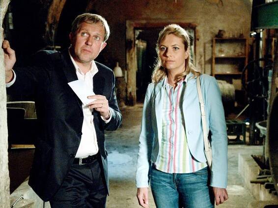 Der Winzerkönig - Unerwartetes Erbe - Z filmu - Harald Krassnitzer, Susanne Michel