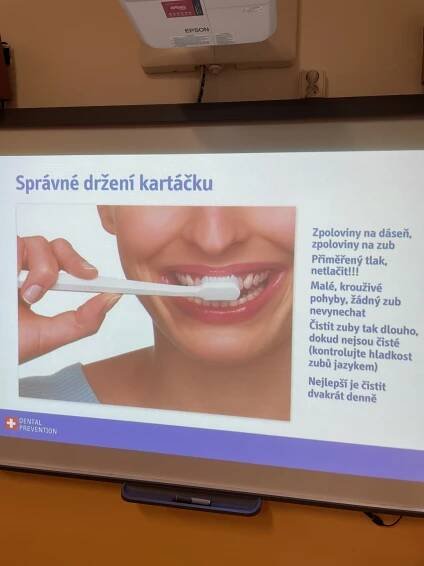 Dentální prevence u nás ve škole, 12.2. a 13.2. 2025 | Základní škola Plzeň-Újezd