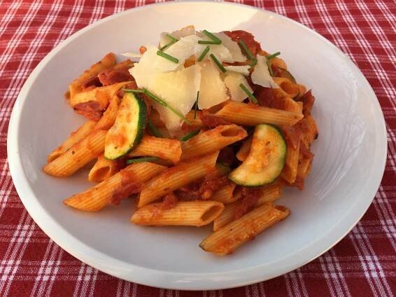 Penne salsiccia 