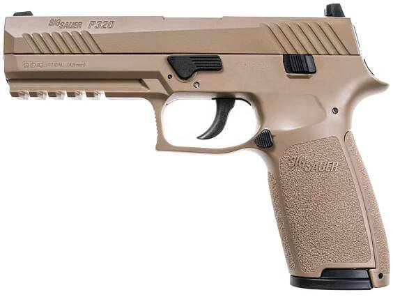 Sig Sauer P320 4,5 mm, hnědá hnědá od 4 190 Kč