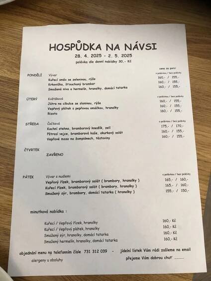 Hospůdka na návsi foto 2