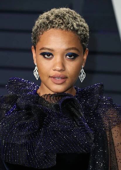 Kiersey Clemons arrives at the 2019 Vanity Fair Oscar Party held at the Wallis Annenberg Center for the Performing Arts on February 24, 2019 in Beverly Hills, Los Angeles, California, United States. Photoshot/Everett Collection,