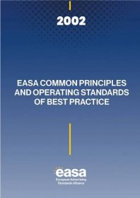 EASA Common Principles and Operating Standards of Best Practice | EASA – European Advertising Standards Alliance