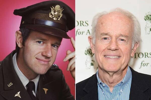 MASH during the show and present Mike farrell