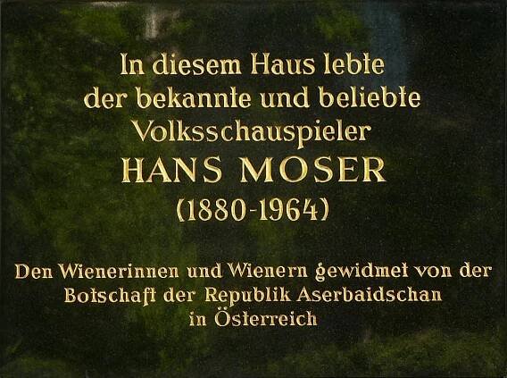 Hans MOSER - Musik-Austria