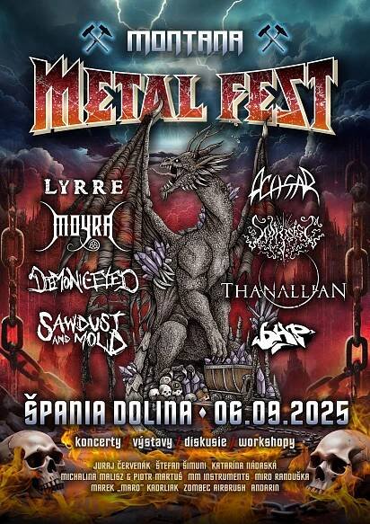 Montana Metal Fest 2025 v Španej Doline! - Bes Webzine