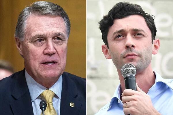 David Perdue, Jon Ossoff