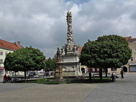 Vyškov - Mariánský sloup - Drobné památky