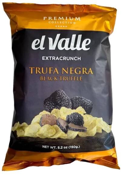 El Valle Bramborové chipsy s příchutí Černý lanýž 150g