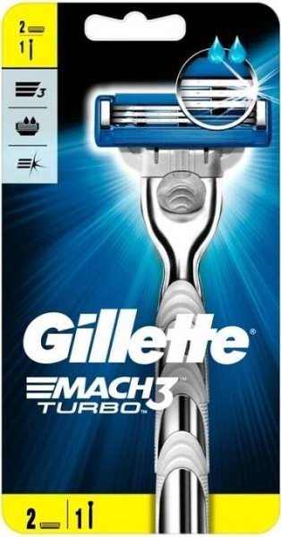 Gillette Mach3 + 2 ks hlavic
