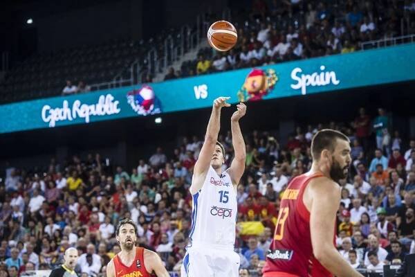 Basketbalové ME: Češi spadli do španělské drtičky