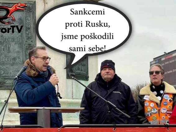 Poškodili jsme sami sebe, řekl bývalý rakouský vicekancléř HC Strache k evropským sankcím vůči Rusku