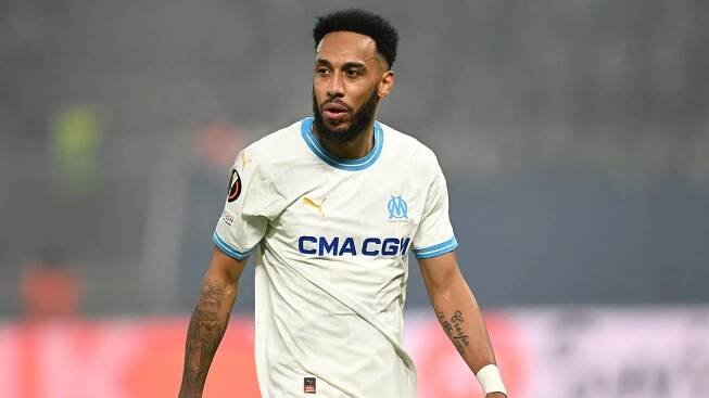 Pierre-Emerick Aubameyang opens up on why he linked up with Mason Greenwood at Marseille - as he reveals the one word former team-mate used to describe the former Man United man