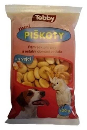 Piškoty pro psy mini Tobby 120g